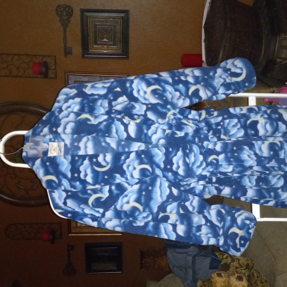 Blue Moon & Stars Robe - Picture 2 of 4
